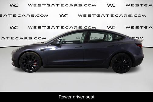 Midnight Silver Metallic 2023 Tesla Model 3 Performance