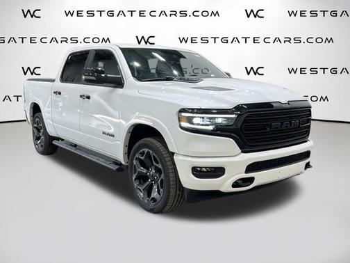 Ivory White Tri-Coat Pearlcoat 2024 RAM 1500 Limited