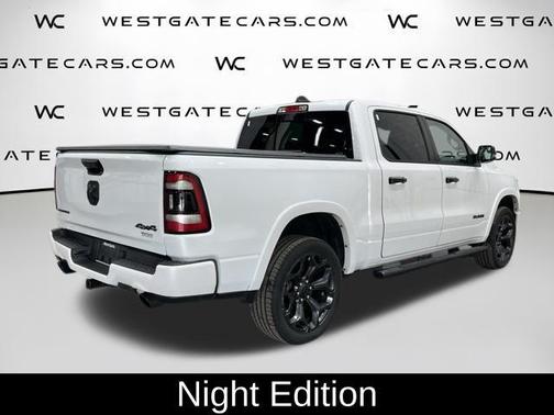 Ivory White Tri-Coat Pearlcoat 2024 RAM 1500 Limited