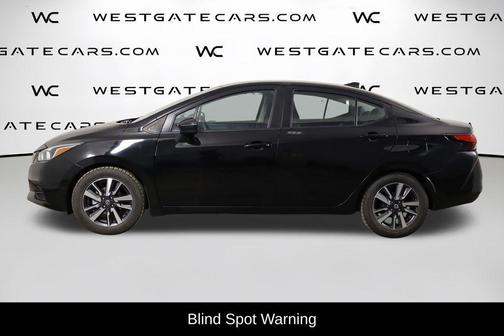 Super Black Metallic 2021 Nissan Versa 1.6 SV