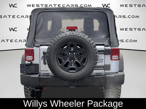 Billet Silver Metallic Clearcoat 2018 Jeep Wrangler JK Willys Wheeler W