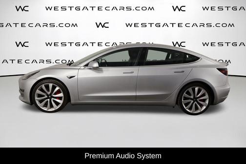 Gray 2019 Tesla Model 3 Long Range