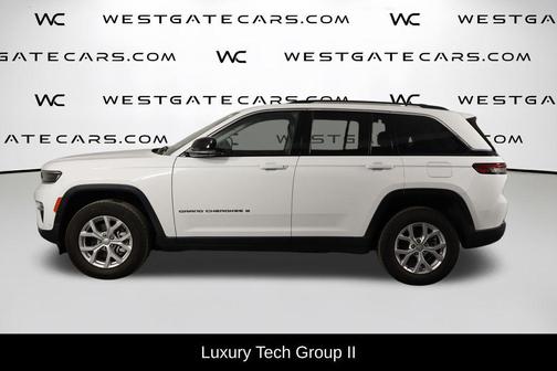 Bright White Clearcoat 2023 Jeep Grand Cherokee Limited