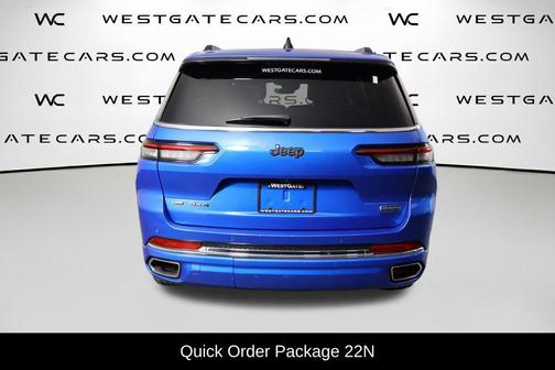 Hydro Blue Pearlcoat 2023 Jeep Grand Cherokee L Overland