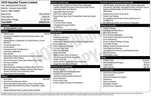 2023 Hyundai TUCSON Limited