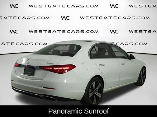 Polar White 2025 Mercedes-Benz C-Class C 300 4MATIC