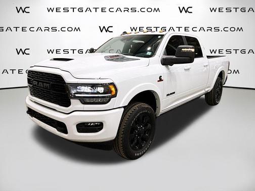 Bright White Clearcoat 2024 RAM 2500 Limited Crew Cab 4x4 6'4' Box