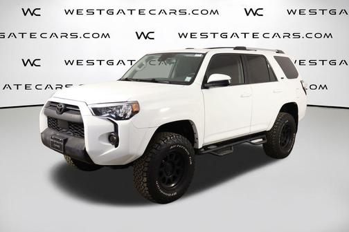 Super White 2020 Toyota 4Runner SR5