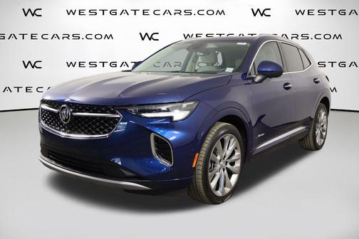 Sapphire Metallic 2023 Buick Envision Avenir FWD