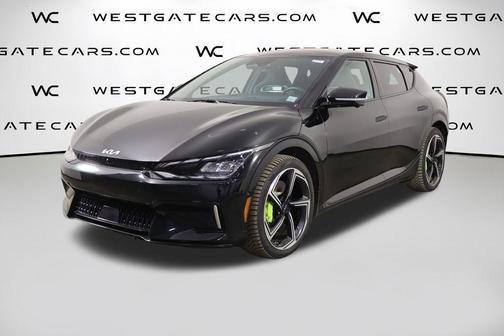 Aurora Black Pearl 2023 Kia EV6 GT