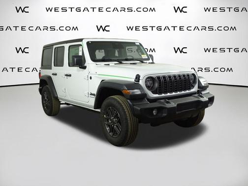 Bright White Clearcoat 2026 Jeep Wrangler Sport S