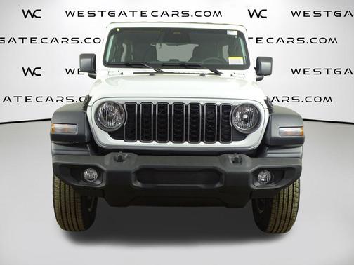 Bright White Clearcoat 2026 Jeep Wrangler Sport S