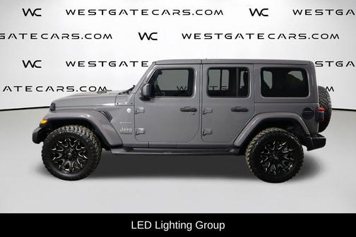 Sting-Gray Clearcoat 2018 Jeep Wrangler Unlimited Sahara