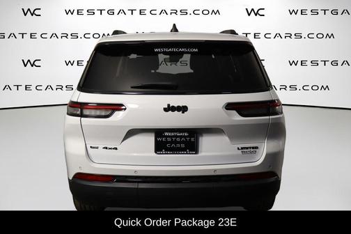 Bright White Clearcoat 2023 Jeep Grand Cherokee L Limited