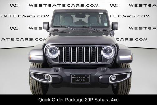 Granite Crystal Clearcoat Metallic 2025 Jeep Wrangler 4xe Sahara