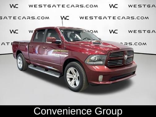 Delmonico Red Pearlcoat 2017 RAM 1500 Sport