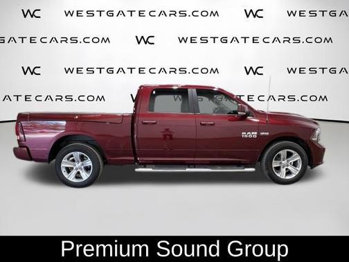 Delmonico Red Pearlcoat 2017 RAM 1500 Sport