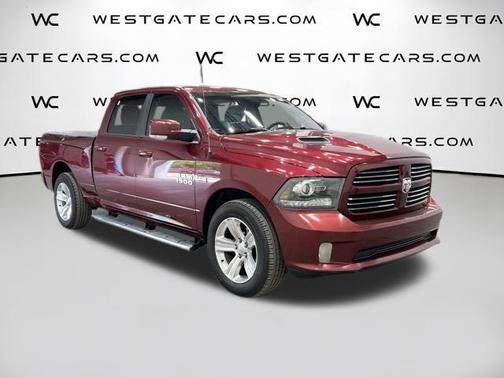 Delmonico Red Pearlcoat 2017 RAM 1500 Sport