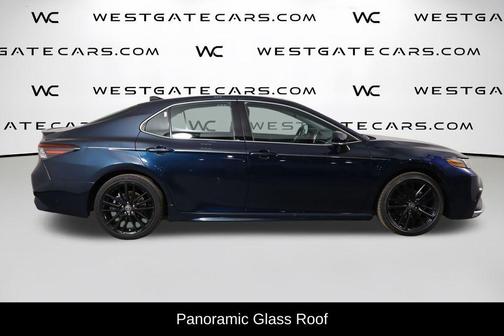 Galactic Aqua Mica 2021 Toyota Camry XSE