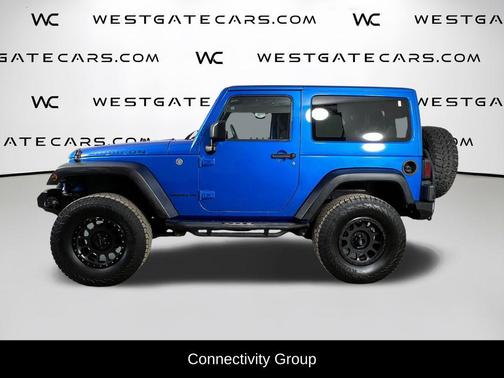 Hydro Blue Pearlcoat 2016 Jeep Wrangler Rubicon