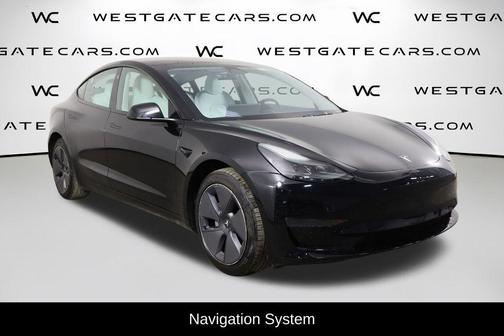 Black 2023 Tesla Model 3 Base