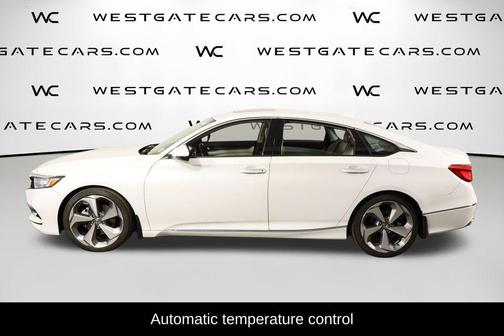 Platinum White Pearl 2018 Honda Accord Touring 2.0T