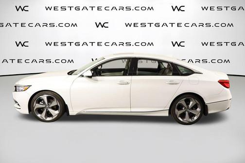 Platinum White Pearl 2018 Honda Accord Touring 2.0T