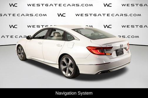Platinum White Pearl 2018 Honda Accord Touring 2.0T