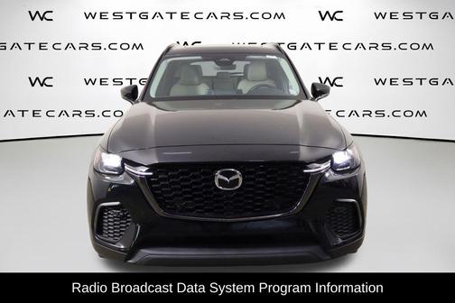 Jet Black Mica 2025 Mazda CX-70 3.3 Turbo Preferred Package