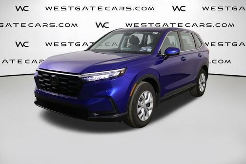 Blue 2024 Honda CR-V LX AWD