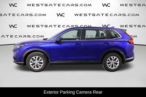 Blue 2024 Honda CR-V LX AWD