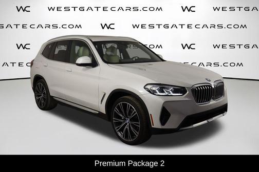 Mineral White Metallic 2022 BMW X3 sDrive30i
