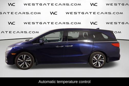 Obsidian Blue Pearl 2020 Honda Odyssey Elite