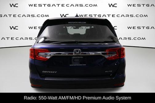 Obsidian Blue Pearl 2020 Honda Odyssey Elite