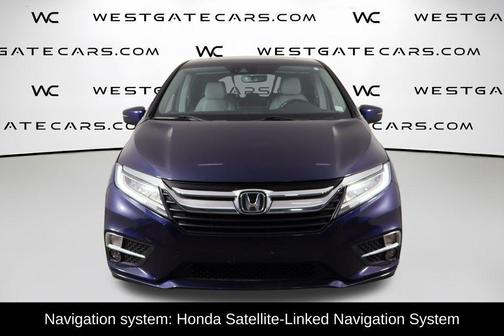 Obsidian Blue Pearl 2020 Honda Odyssey Elite