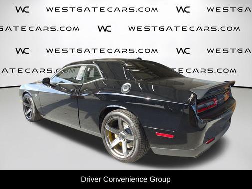 Pitch Black Clearcoat 2023 Dodge Challenger SRT Hellcat