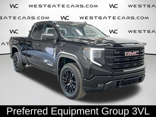 Onyx Black 2023 GMC Sierra 1500 Elevation