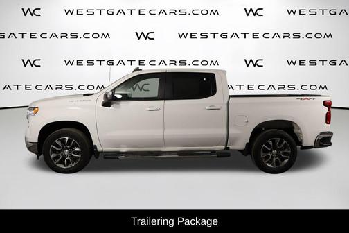 Summit White 2023 Chevrolet Silverado 1500 LT