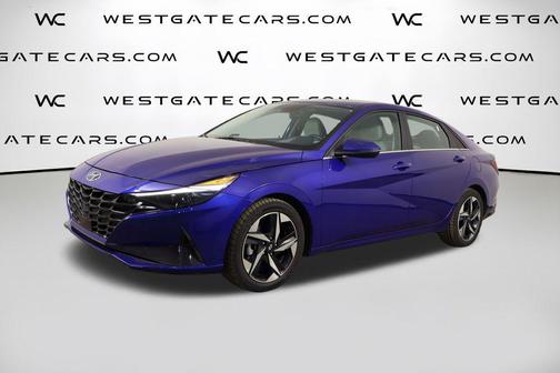 Intense Blue 2023 Hyundai ELANTRA Limited