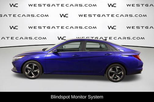 Intense Blue 2023 Hyundai ELANTRA Limited
