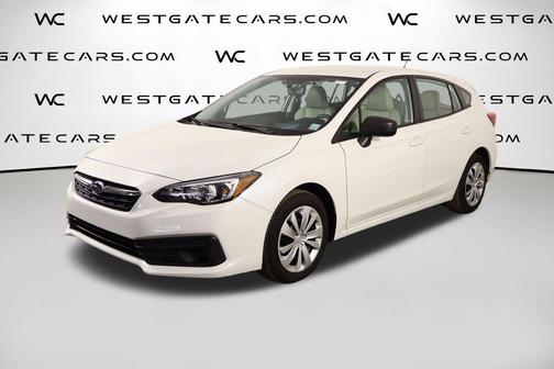 Crystal White Pearl 2022 Subaru Impreza Base