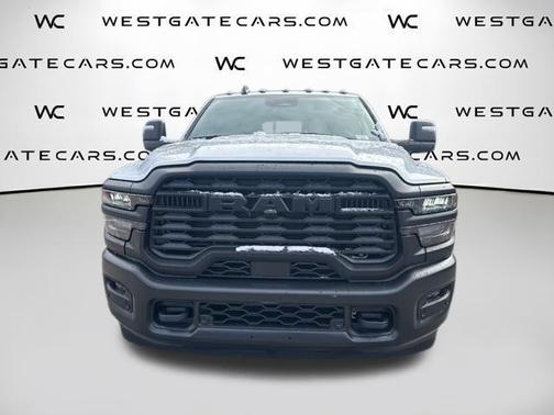 Bright White Clearcoat 2026 RAM 3500 Tradesman Crew Cab 4x4 8' Box