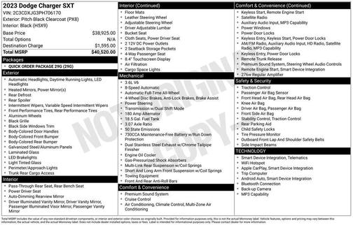 2023 Dodge Charger SXT