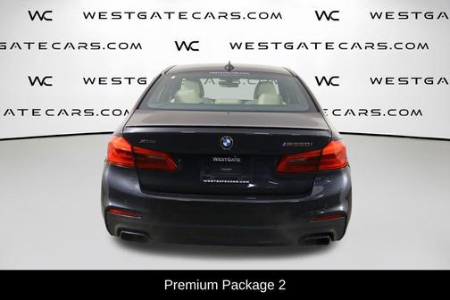 Dark Graphite 2019 BMW M550 i Xdrive