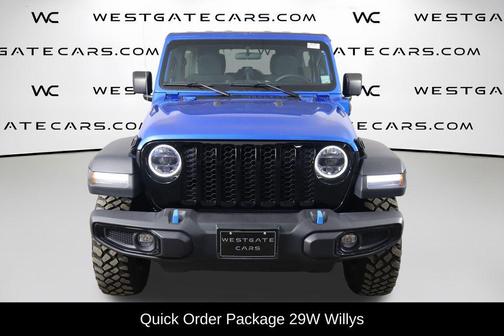 Hydro Blue Pearlcoat 2023 Jeep Wrangler 4xe Base