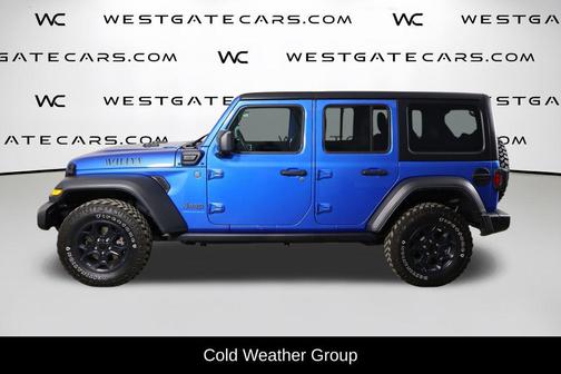 Hydro Blue Pearlcoat 2023 Jeep Wrangler 4xe Base