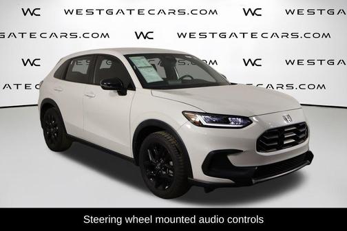 Platinum White Pearl 2023 Honda HR-V Sport