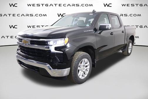 Black 2023 Chevrolet Silverado 1500 LT