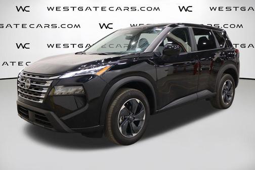 Super Black 2024 Nissan Rogue SV
