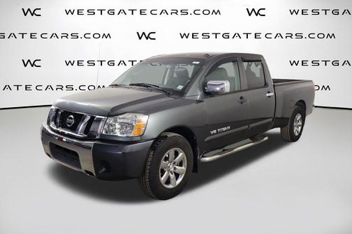 Smoke Metallic 2008 Nissan Titan LE Crew Cab